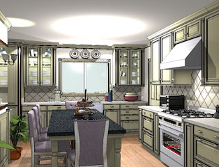 Wireframe Kitchen Design